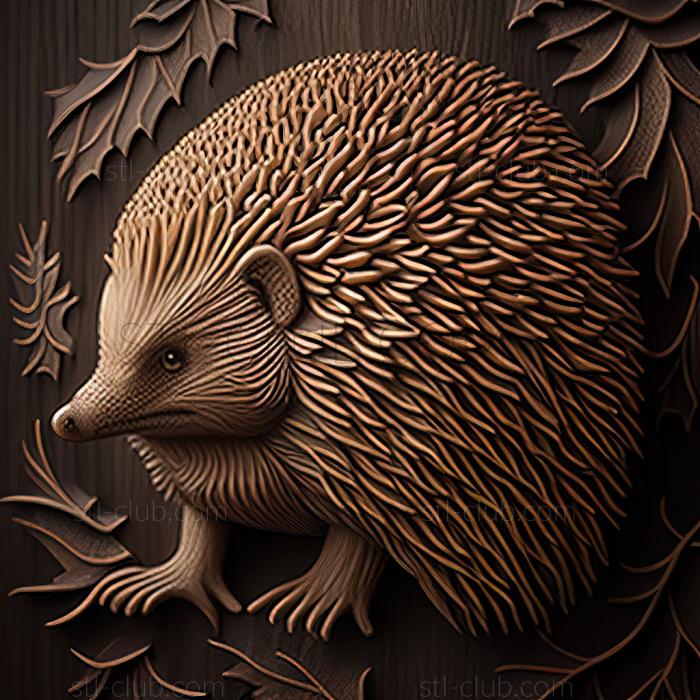 3D model st hedgehog (STL)